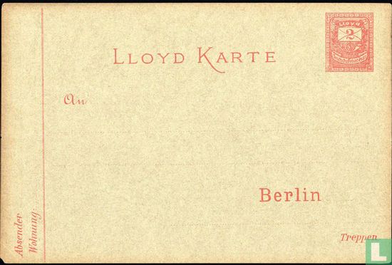 Lloyd privaatpost Berlijn - Afbeelding 1
