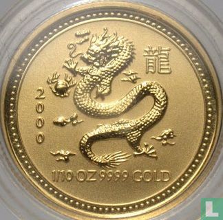 Australie 15 dollars 2000 "Year of the Dragon" - Image 1