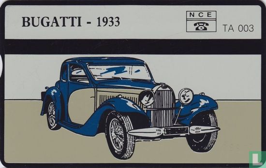 Auto’s Bugatti 1933 - Afbeelding 1