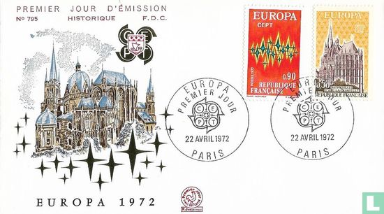 Europa – Aurore polaire et cathédrale d'Aix-la-Chapelle - Image 1