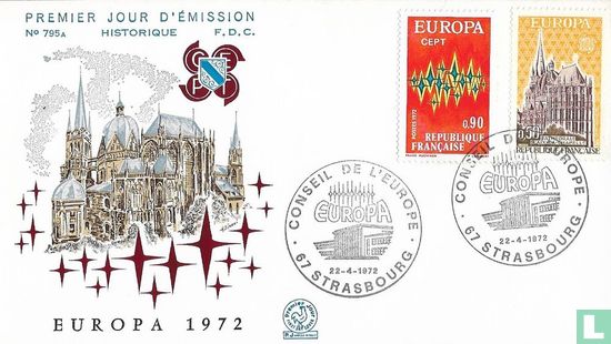 Europa – Aurore polaire et cathédrale d'Aix-la-Chapelle - Image 2