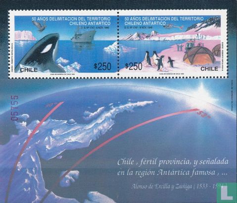 50ème anniversaire du territoire antarctique chilien 