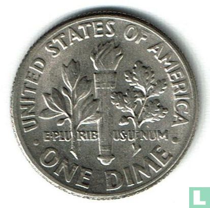 États-Unis 1 dime 1973 (D) - Image 2