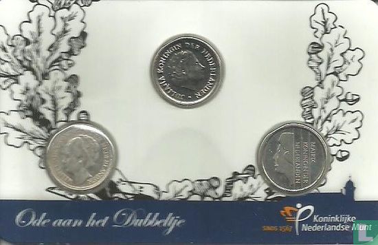 Pays-Bas 10 cents (coincard) "Ode aan het Dubbeltje" - Image 2