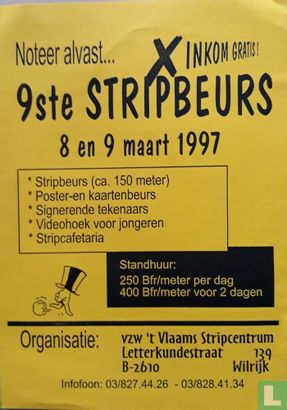 9e stripbeurs Wilrijk 1997