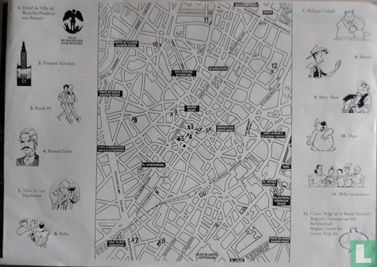Parcours BD - Beeldverhaal-route - Comic strip route - Afbeelding 2