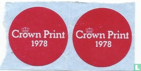 Crown print 1978