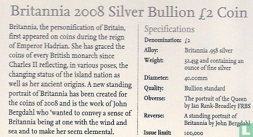 Verenigd Koninkrijk 2 pounds 2008 - Afbeelding 3