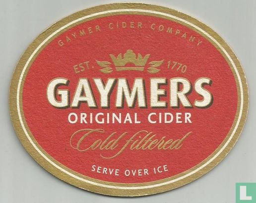 Gaymers original cider - Image 1
