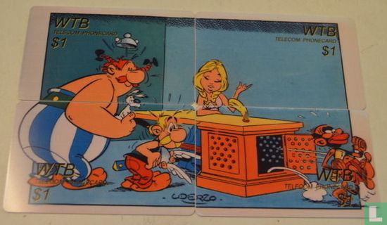 Asterix : puzzel receptie