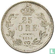 Sweden 25 öre 1856 - Image 1