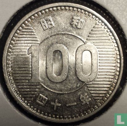 Japan 100 yen 1966 (jaar 41) - Afbeelding 1