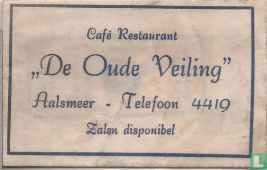 Café Restaurant "De Oude Veiling" - Afbeelding 1