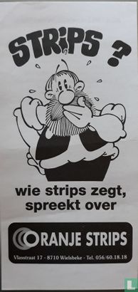 Strips ? - Wie strips zegt, spreekt over Oranje strips / Multiple-choice wedstrijd Strip Koksijde '92 - Bild 1