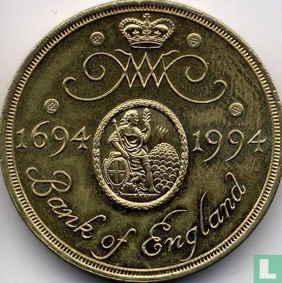 Royaume-Uni 2 pounds 1994 "300th anniversary Bank of England" - Image 1