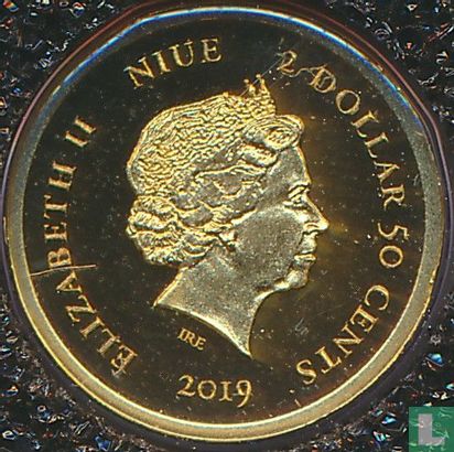 Niue 2½ dollars 2019 (BE) "Albert Einstein" - Image 1
