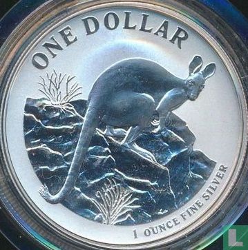 Australië 1 dollar 2010 "Kangaroo" - Afbeelding 2