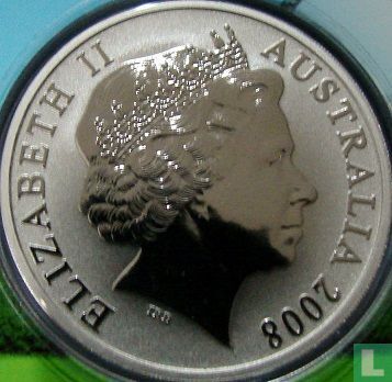 Australië 1 dollar 2008 (koper-nikkel) "Kangaroo" - Afbeelding 1