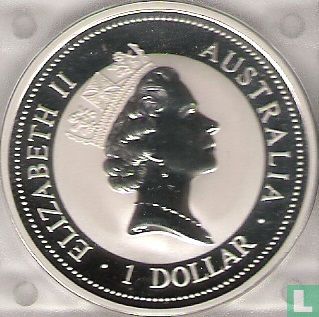 Australien 1 Dollar 1994 (ohne Privy Marke) "Kookaburra" - Bild 2
