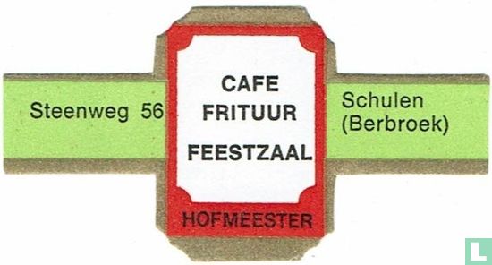 Café Frituur Feestzaal - Steenweg 56 - Schulen (Berbroek) - Afbeelding 1