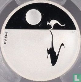 Australië 1 dollar 2012 (PROOF) "Kangaroo at sunset" - Afbeelding 2
