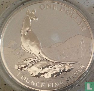 Australien 1 Dollar 2013 "Kangaroo" - Bild 2