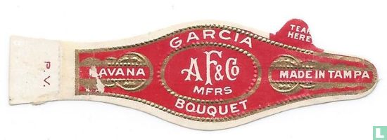 Garcia AF & Co MFRS Bouquet - Havana - Made in Tampa [tear here] - Afbeelding 1