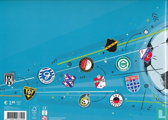 Het Eredivisie voetbalplaatjesalbum 2018-2019 - Image 2