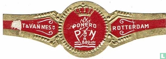 Ponero P & v N R 1889 - Pot & van Nes N. V. - Rotterdam - Bild 1