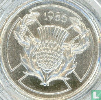 Verenigd Koninkrijk 2 pounds 1986 (zilver) "Commonwealth Games in Edinburgh" - Afbeelding 1