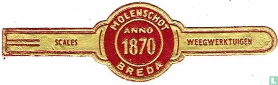 Molenschot Anno 1870 Breda - Scales - Weighing machines - Image 1