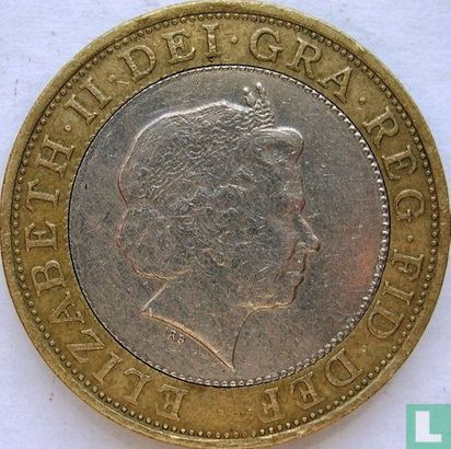 Verenigd Koninkrijk 2 pounds 2006 "Bicentenary of the birth of Isambard Kingdom Brunel" - Afbeelding 2