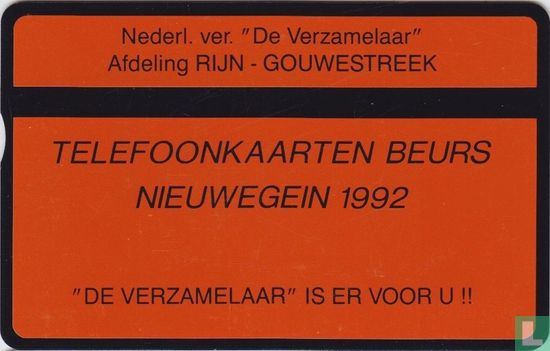 De Verzamelaar Telefoonkaarten beurs Nieuwegein 1992 - Bild 1