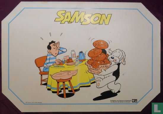 Samson placemat  - Afbeelding 1