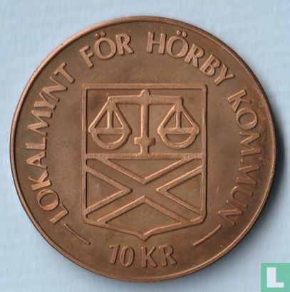 Hörby 10 kronor 1980 - Afbeelding 2