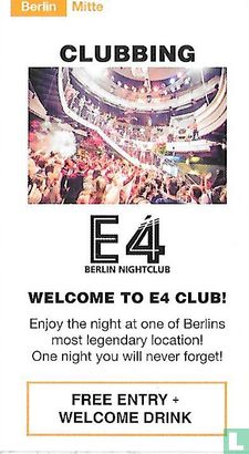Berlin Mitte - E4 Clubbing - Image 1