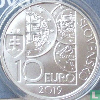 Slowakije 10 euro 2019 "10 years Introduction of the euro in Slovakia" - Afbeelding 1