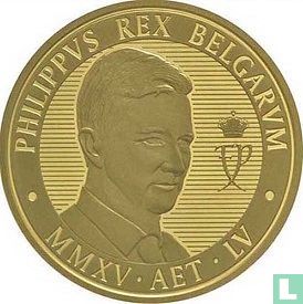 Belgium 100 euro 2015 (PROOF) "Portrait of the King Philip" - Image 2