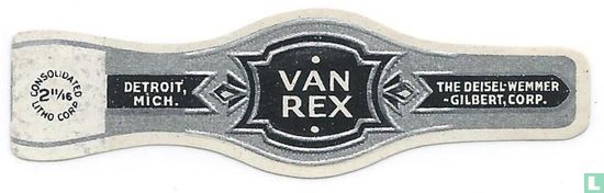 Van Rex - Detroit, Mich. - The Deisel-Wemmer-Gilbert, Corp.  - Afbeelding 1