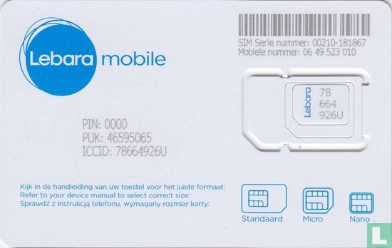 Lebara Mobile Uw SIM-kaart - Afbeelding 2