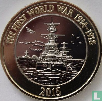 Verenigd Koninkrijk 2 pounds 2015 (met IRB) "100th anniversary of the First World War" - Afbeelding 1