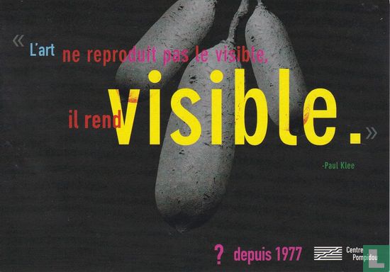 Centre Pompidou - visible - Afbeelding 1