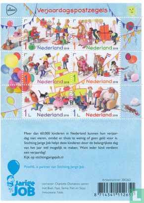 Anniversaire Timbres