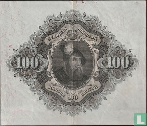 Zweden 100 Kronor 1962 - Afbeelding 2