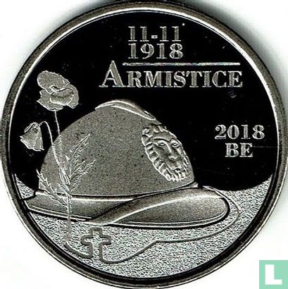 Belgium 5 euro 2018 (coincard) "Centenary of the First World War Armistice" - Image 3