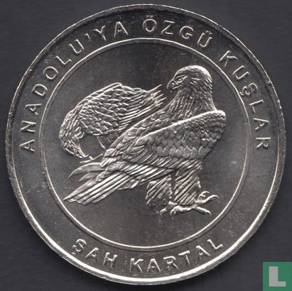 Turkije 1 kurus 2018 "Sah Kartal" - Afbeelding 2