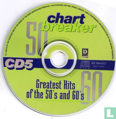 Chart Breaker - Greatest Hits of the 50's and 60's 5 - Afbeelding 3
