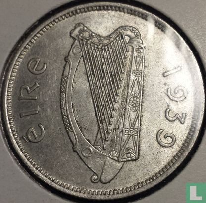 Ireland 1 florin 1939 - Image 1