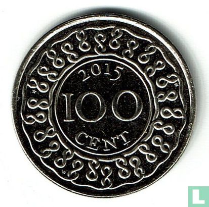 Suriname 100 cents 2015 - Afbeelding 1