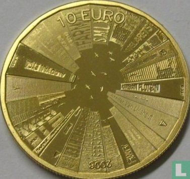 Netherlands 10 euro 2008 (PROOF) "Architecture in the Netherlands" - Image 1